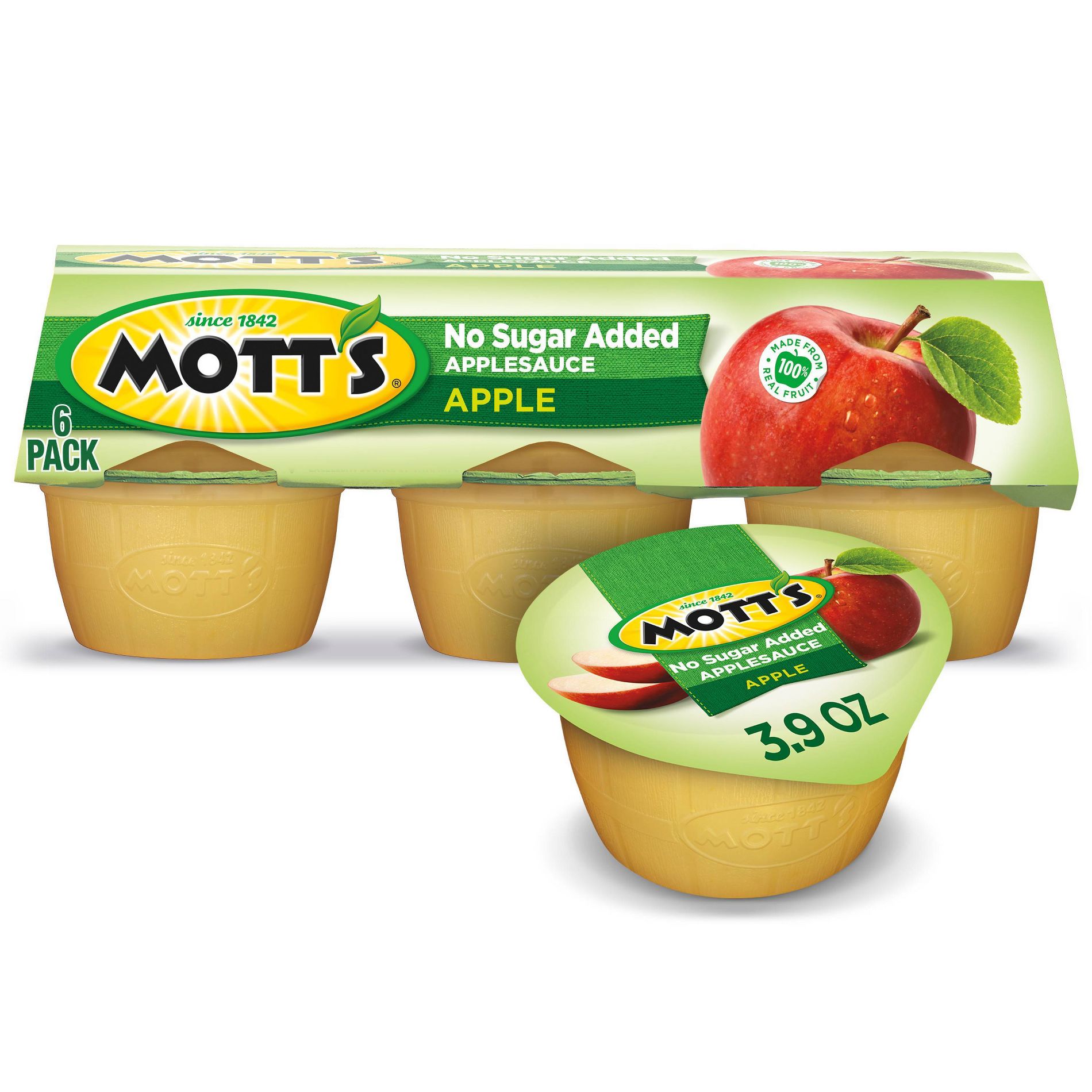 Mott's Unsweetened Applesauce Cups - 23.4oz/6ct