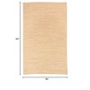 Colonial Mills Monterey Wool Tweed Braided Rug, Beige 3' x 5', Rectangle Shape - 2 of 4