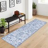 Hallway Runner Rug Machine Washable Soft Vintage Area Rugs for Bedroom Living Room Kitchen Non Slip Floor Runner Stain - 3 of 4