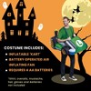 Disguise Mario Kart Luigi Inflatable Adult Costume | One Size - 4 of 4