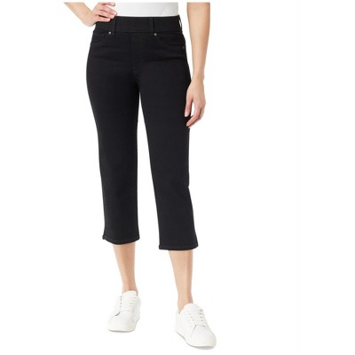 Gloria Vanderbilt Womens Shape Effect Pull On Capri Cropped Jeans