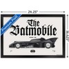 Trends International DC Comics Batman: 85th Anniversary - The Batmobile 1989 Framed Wall Poster Prints - 3 of 4