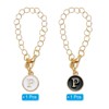 Unique Bargains Charm Personalized Initial Name ID Stanley Tumbler Cup Accessories 2 Pcs - 3 of 4