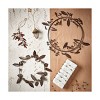 tagltd Weathered Willow Leaves & Berries Tree Ornaments - Multicolor Botanical Holiday Decor, 6" H x 1.5" L x 1.5" W - 2 of 3