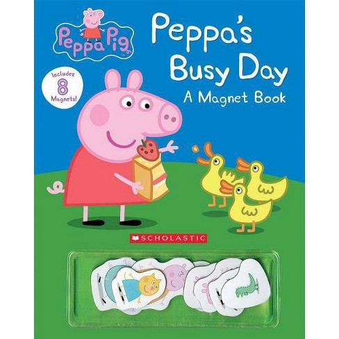 Peppa's Busy Day : A Magnet Book (Media Tie-In) (Hardcover) - image 1 of 1
