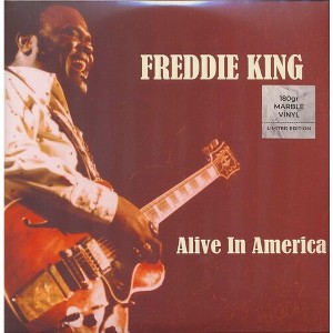 Freddie King - Alive in America (Limited Edition Colored Vinyl Gatefold LP Jacket Red Black) - 1 of 1