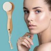 Unique Bargains Soft Nanofiber Hair Cleansing Brush with Flat Hair Long Handle 1 Pc - 2 of 4