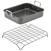 Farberware 12 X 16 Nonstick Roaster With Rack : Target