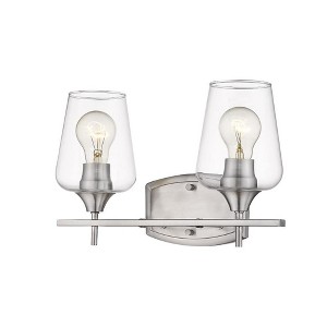 Z-Lite Joliet 2 - Light Vanity in  Brushed Nickel - 1 of 3