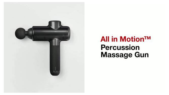 Percussion Massage Gun - All In Motion&#8482;, 2 of 7, play video