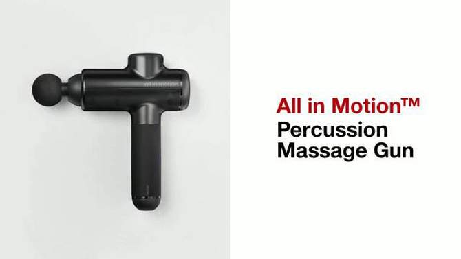 Percussion Massage Gun - All In Motion&#8482;, 2 of 7, play video