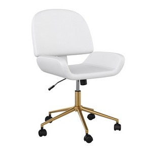 Martha Stewart Tyla Upholstered Office Chair - 1 of 4