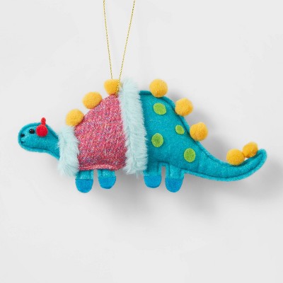 Dinosaur Christmas Tree Ornament Blue - Wondershop™