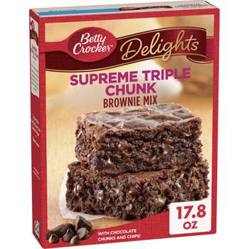 Betty Crocker Supreme Triple Chunk Brownie Mix - 17.8oz