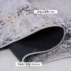 Gulches Gray & Gold Washable 5x8 Area Rug: Stylish Comfort for Every Space - 3 of 4
