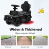 Infans 3 in 1 Ride on Push Car Mercedes Benz G350 Stroller Sliding Car w/ Canopy - 2 of 4