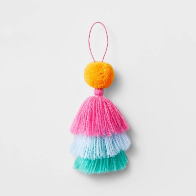 Iridescent Tassel Garland - Spritz™ : Target