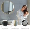 ALEXOUN Bathroom Classy Circle Mirror Round Wall Mirror, Bathroom Mirrors for Over Sink,for Bathroom,Bedroom,Vanity,(Mirror Only) - 2 of 4