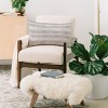 Holli Zollinger LINEN STRIPE RUSTIC 23" x 14" Oblong Throw Pillow - Society6 - 2 of 2