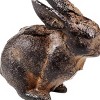 Slickblue Cast Iron Rabbit Figurine, Brown Finish, Sitting or Laying Design Option, Decorative Accent, 2.5"–5.25" - 3 of 3