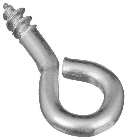 National Hardware 3 Zinc Hook & Eye Screw - 2 Pk