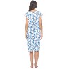 Casual Nights Women's Super Soft Yummy Nightshirt, Short Sleeve Nightgown, Night Dress with Fun Prints & Patterns - 4 of 4