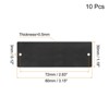 Unique Bargains Aluminium DIY Laser Printing Office Engraving Blank Metal Cards 10 Pcs - 2 of 4