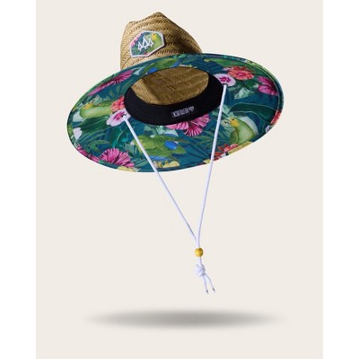 Hemlock Caicos Straw Lifeguard Hat One Size
