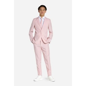 OppoSuits Teen Boys Solid Color Suits - 1 of 4