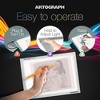 Artograph Featherweight Ultra Thin Lightpad, 12" x 17" Dimmable Slim LED Lightbox Drawing Board for Tracing, Crafting, and Drafting - 3 of 4