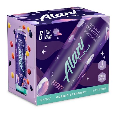 Alani Cosmic Stardust Energy Drink - 6pk/12 fl oz Cans