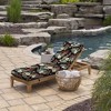 ARDEN Outdoor Plush Modern Tufted Chaise Cushion, 76 x 22, Water Repellent, Fade Resistant, Tufted Cushion for Chaise Lounger 76 x 22 - 2 of 4