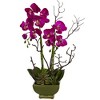 Nearly Natural Orchid & Succulent Floral Arrangement - 2 of 2