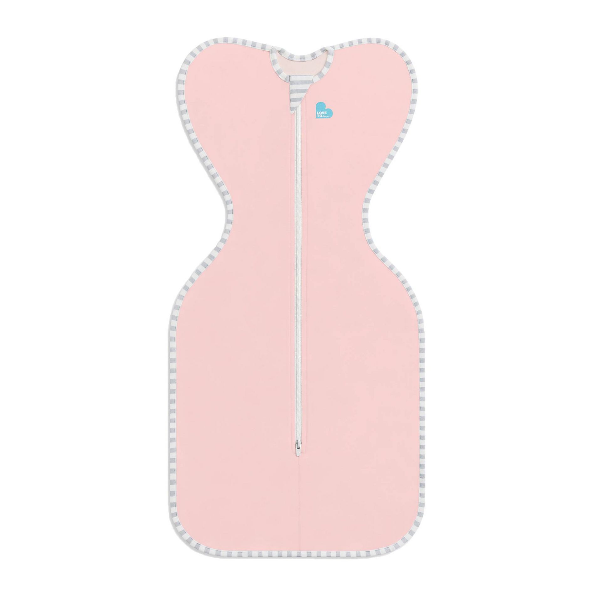 Love to Dream Swaddle Up Sleep Sack- Cotton 1.0 TOG - Dusty Pink - M