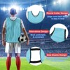 Unique Bargains Quick Drying Athletic Soccer Jersey Training Vests 6 Pcs - 3 of 4
