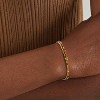 Women Beaded Bracelet Gold Double Layer Gemstone 14K Simple Dainty Handmade Chain Everyday Boho Beach Jewelry - 3 of 4