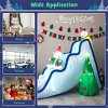 Syemin Inflatable Holiday Decorations 9 Feet Christmas Decoration Inflatable Polar Bear Slide Scene Decoration, Blue, 108"*58"*90" - 4 of 4