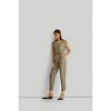 Reistor Women's Evening Chai 100% Hemp V-Neck Jumpsuit - 4 of 4