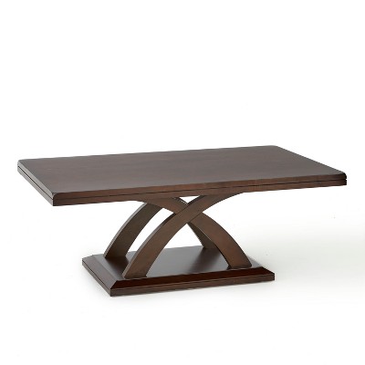 Jocelyn Cocktail Table Espresso Cherry - Steve Silver