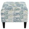 CAVINAS Classic Upholstered Ottoman with Birch Wood Legs, Modern Rectangle Ottoman Bench, Ottoman Foot Stools, Bedroom Entry Bench - 3 of 4