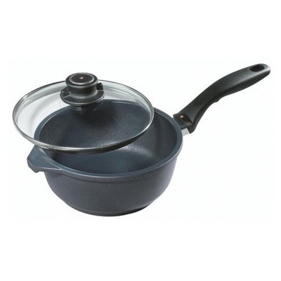 Swiss Diamond Cast-Aluminum Non Stick Covered Sauce Pan 3.2 Quart