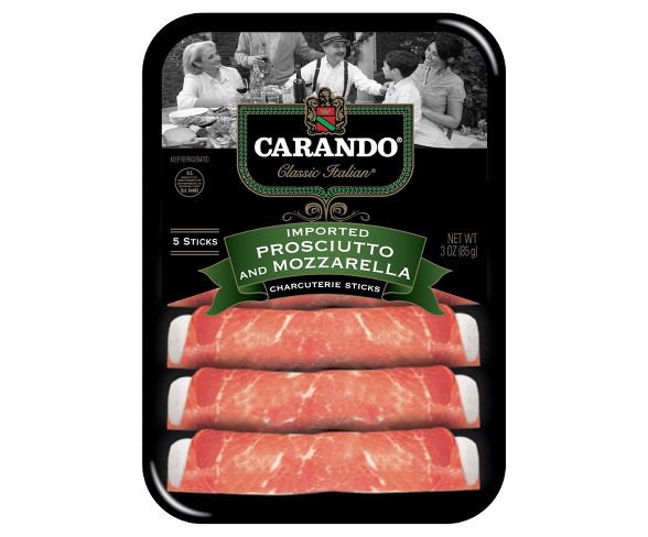 Carando Imported Proscuitto & Mozzarella Sticks - 3oz