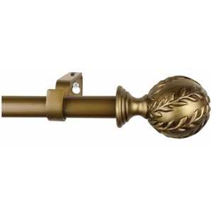 Urbanest 1-inch Diameter Vine Adjustable Single Drapery Curtain Rod - 1 of 3