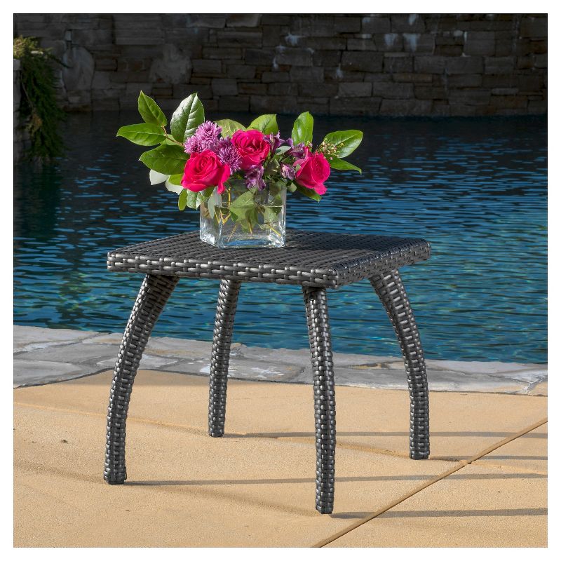 Honolulu Wicker Patio Outdoor Table - Christopher Knight Home, 3 of 6