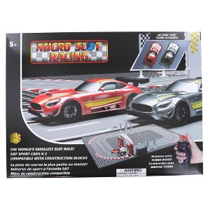 Jupiter Creations, Inc Micro Slot Racing USB Powered Race Cars | Small Track - 1 of 2