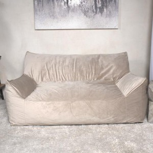 PAGED Modern Bean Bag Chair Comfy Sofa Chair with Armrests and Removable Cover, Velvet Single Reading Chair for Adults, Teens, Kids - 1 of 4