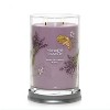 20oz Signature Large Tumbler Candle Dried Lavender & Oak - Yankee Candle: Soy Wax Blend, Glass Jar, 100hr Burn Time - image 4 of 4