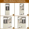 Aheaplus 48" Closet System with 5 Wood Drawers - 4 of 4