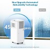 8,000 BTU Portable Air Conditioner – Compact 3-in-1 AC Unit with Cooling, Remote Control, Easy-Install Window Kit Included, White - 3 of 4