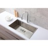 Elegant Lighting Andrea Single Handle Pull Down Sprayer Kitchen Faucet in Matte Black - 2 of 4